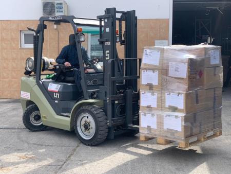 Zahvala za pomoč pri zbiranju humanitarne pomoči za Ukrajino in Ukrajinske begunce 2